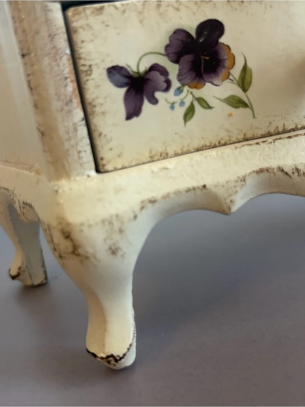 Italian Florentine Chest of Drawers - Dresser Jewelry Box